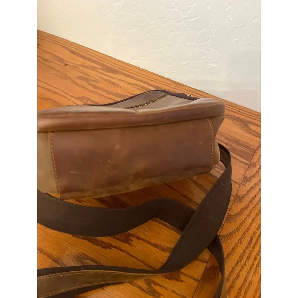 Jack&Chris Leather Messenger Bag for Men Man Purse Crossbody Bag